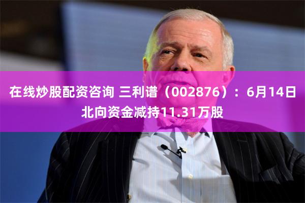 在线炒股配资咨询 三利谱（002876）：6月14日北向资金减持11.31万股